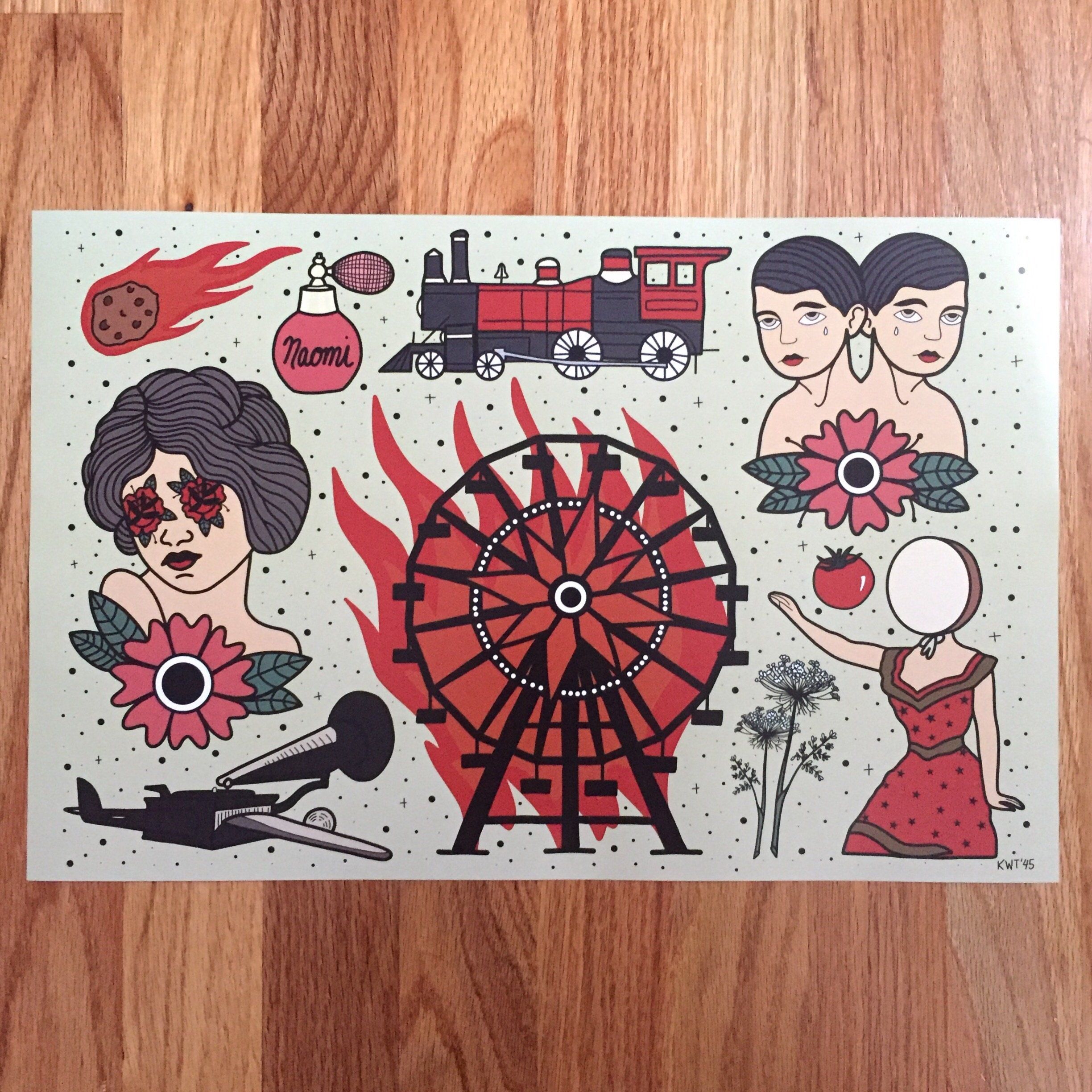 2448x2448 Itaots ideas. neutral milk hotel, tattoos, sea tattoo