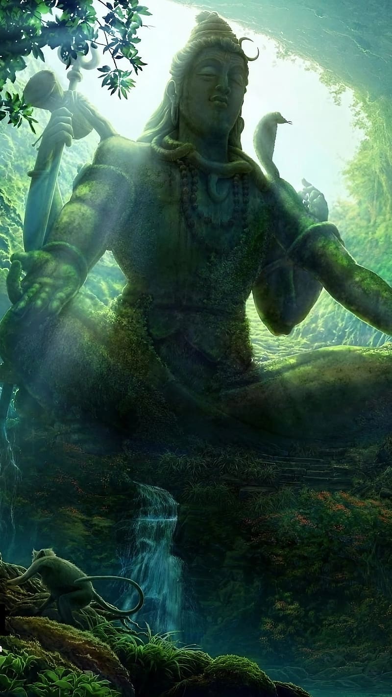 800x1422 Mahadev New, Aesthetic Nature, hindu god, bhakti, HD phone wallpaper