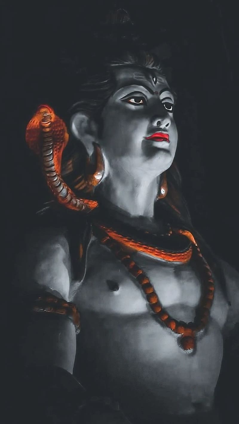 800x1422 Mahakal Ke, Dark Aesthetic, lord shiva, hindu god, bhakti, devotional, HD phone wallpaper