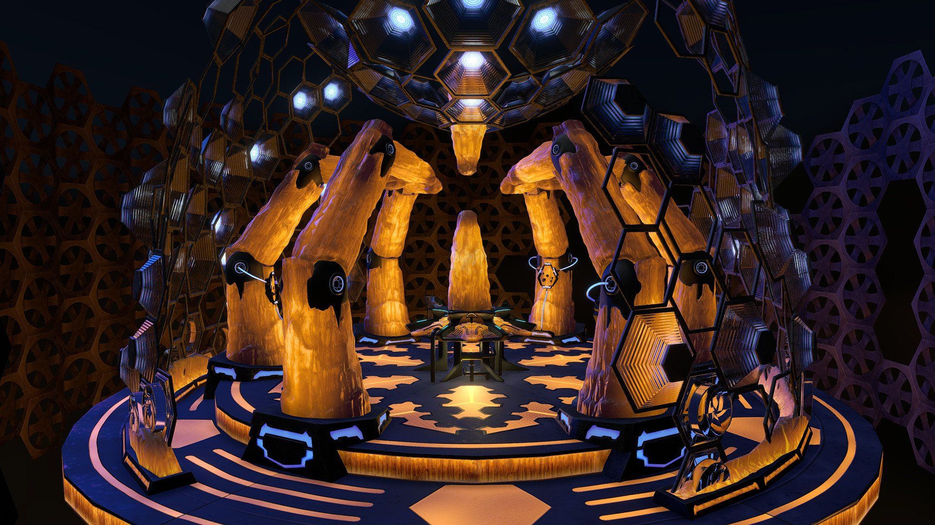 1920x1080 Doctor Whoth Doctor TARDIS Interior Free 3D model by Some Sorta Bloke [f5c794f]