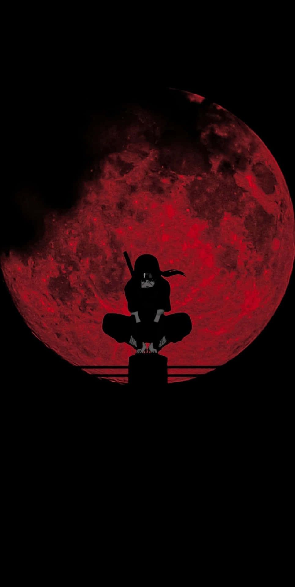 965x1920 Itachi Moon Wallpaper