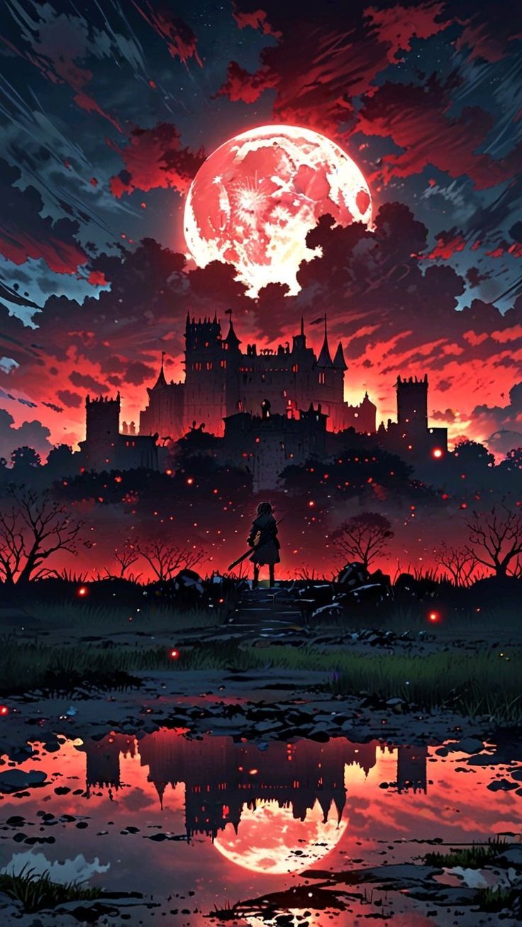 736x1308 Blood Moon Castle