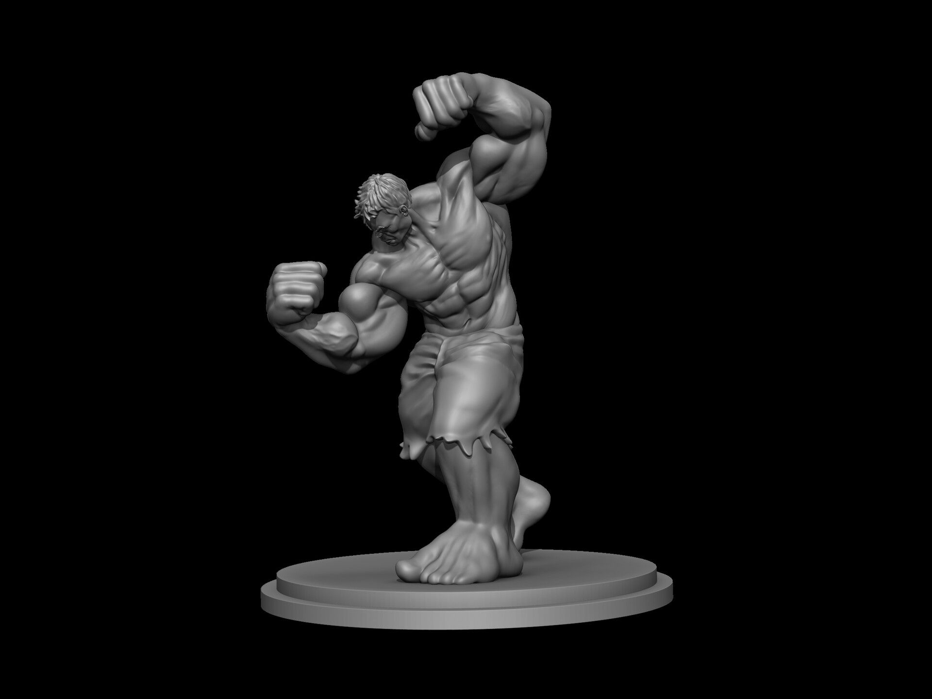 1920x1440 Hulk BodyBuilder (Arnold Pose)