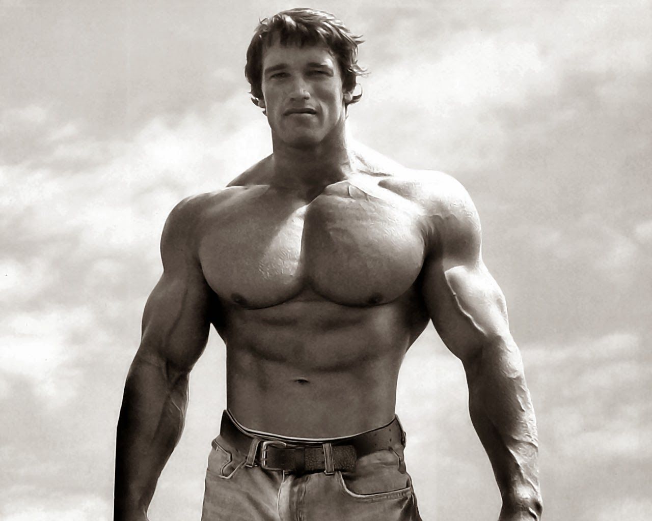 1280x1024 Bodybuilding Beast Arnold Schwarzenegger's Top Six Pack Workouts