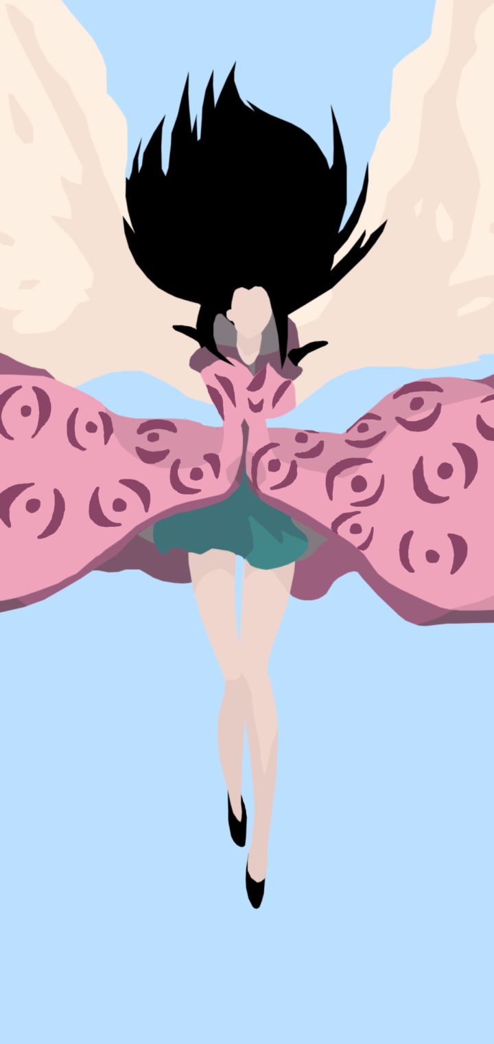 720x1520 Phone wallpaper: Anime, One Piece, Minimalist, Nico Robin 1175375