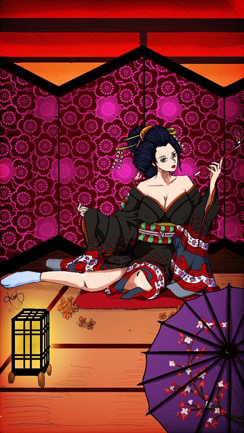 800x1422 Orobi, anime, girl, niko robin, one piece, robin, HD phone wallpaper