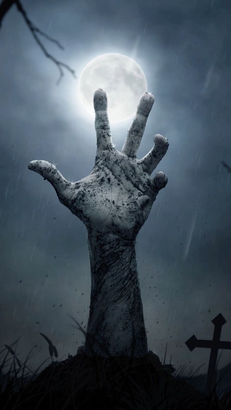 736x1308 Embrace the Shadows: Aesthetic Dark Horror Art