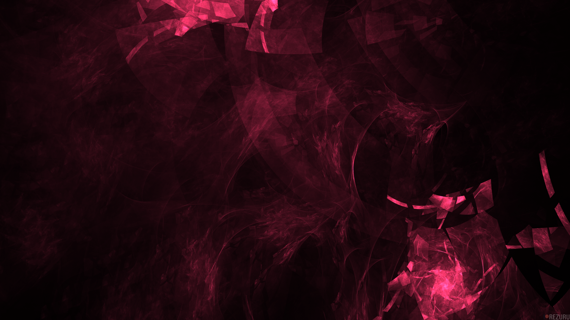 1920x1080 Ultra HD Pink Abstract Vortex