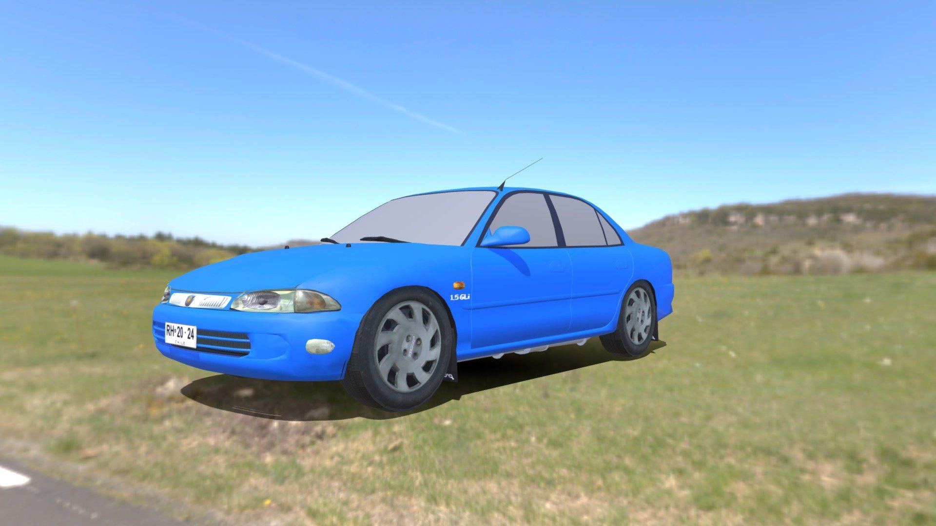 1920x1080 Proton Saga Wira Free 3D Model By Zairiq 123 [949fd89]