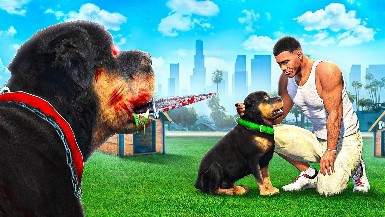 1280x720 Do NOT Trust CHOP'S EVIL TWIN In GTA 5