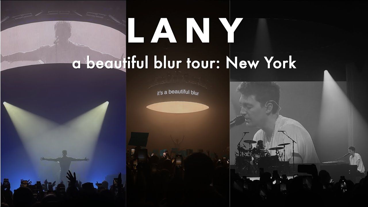 1280x720 LANY : a beautiful blur World Tour 2024 (Live in New York), last day of North America tour NYC