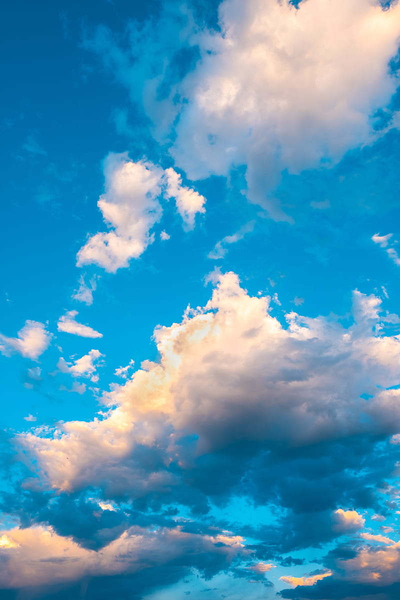 800x1200 Clouds, sky, day, bright, HD phone wallpaper