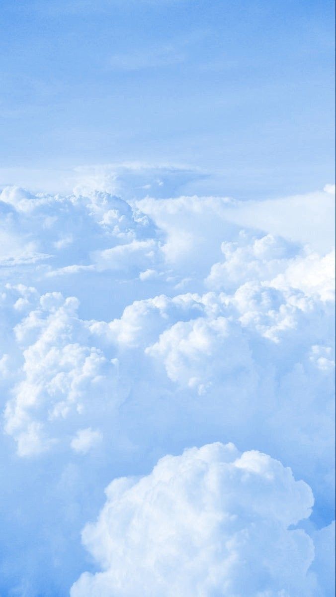 676x1200 Cute Blue Wallpaper for Your iPhone. Sky blue aesthetic wallpaper ipad, Light blue sky wallpaper