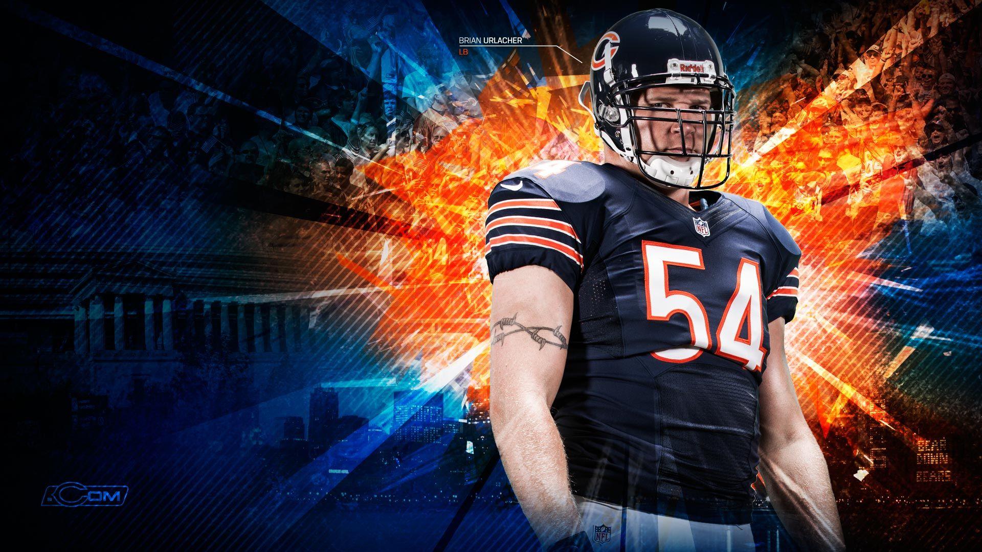 1920x1080 Free HD Chicago Bears Wallpaper