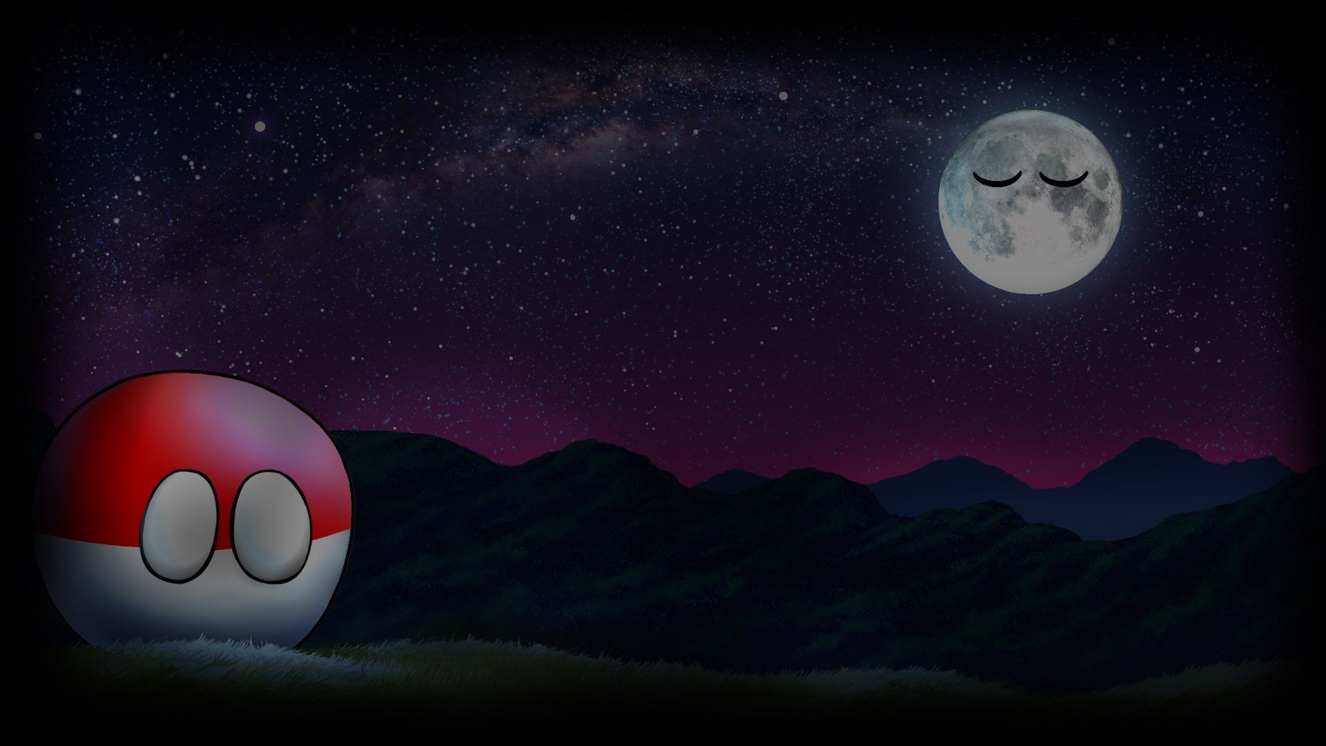 1920x1080 Sad Polandball