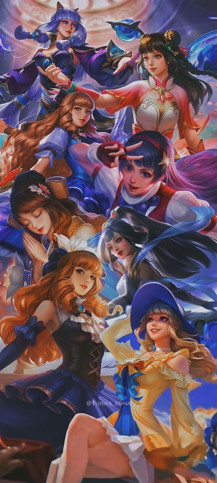 736x1635 MOBILE LEGENDS) GUINEVERE WALLPAPER