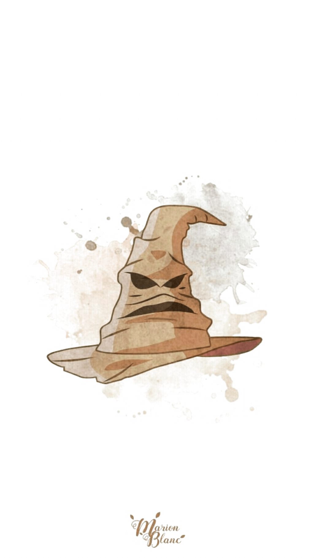 1024x1820 Sorting Hat Wallpaper