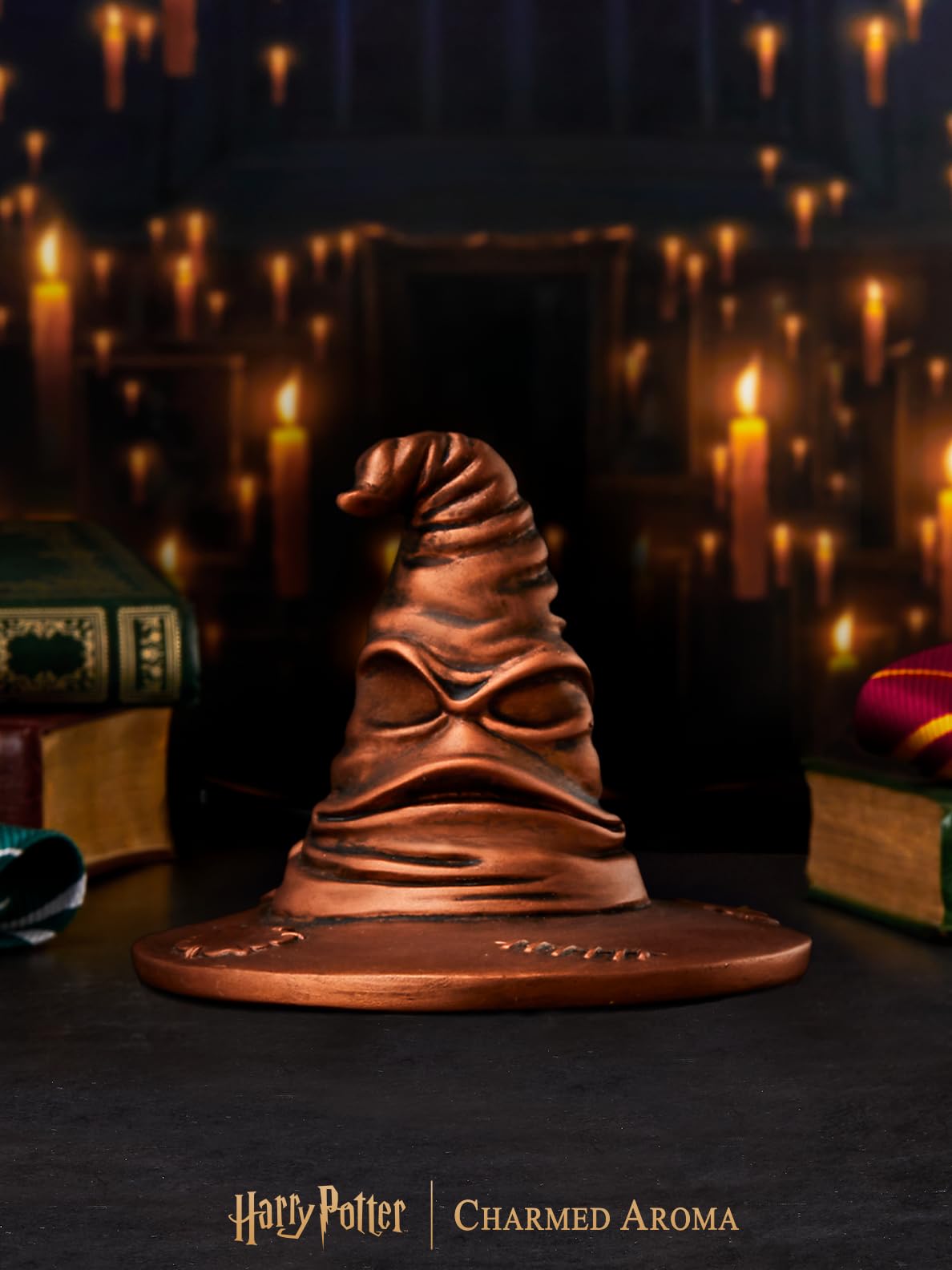 1188x1584 Harry Potter™ Sorting Hat Decor. Ceramic Figurine. Home Tabletop Decoration for Shelf, Bedroom, Game Room, Counter Top. Gift for Housewarming Women Birthday Teenager Men Girlfriend Mom Boyfriend