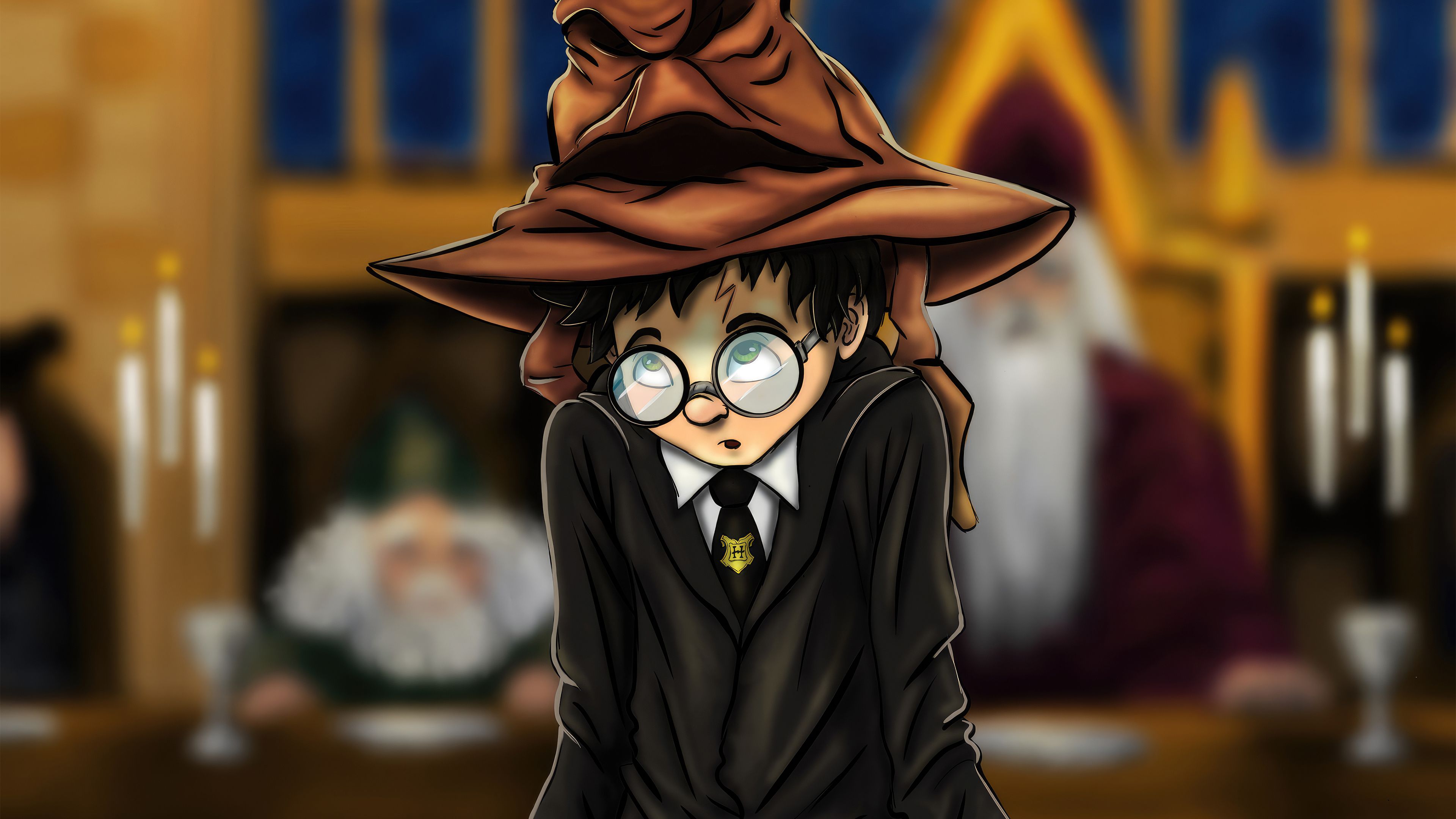 3840x2160 Harry Potter Not Slytherin Wallpaper, HD Artist Wallpaper, 4k Wallpaper, Image, Background, Photos and Picture