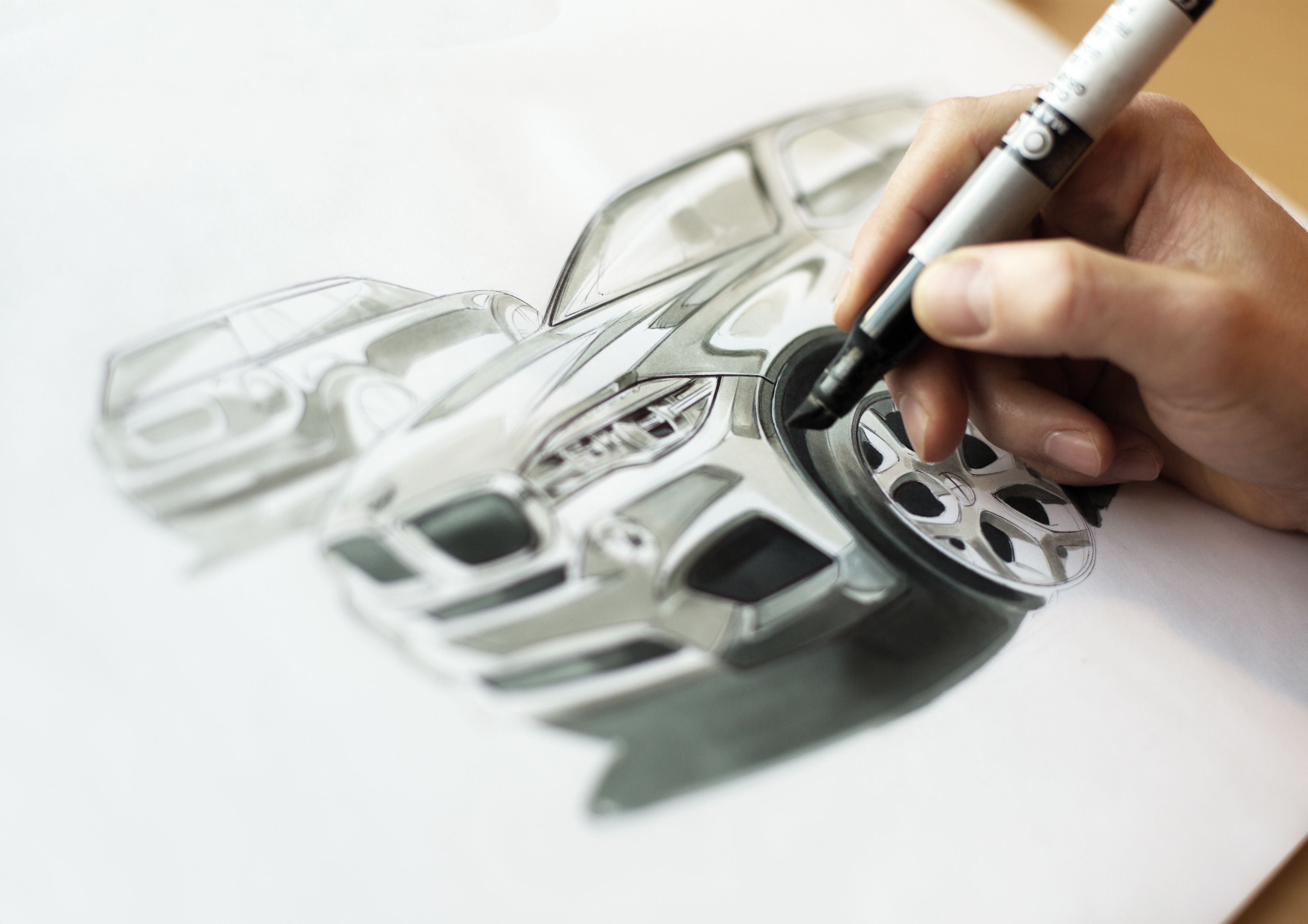 3508x2480 Wallpaper vehicle, marker, technical, industrial design for mobile and desktop, section живопись, resolution 3508x2480