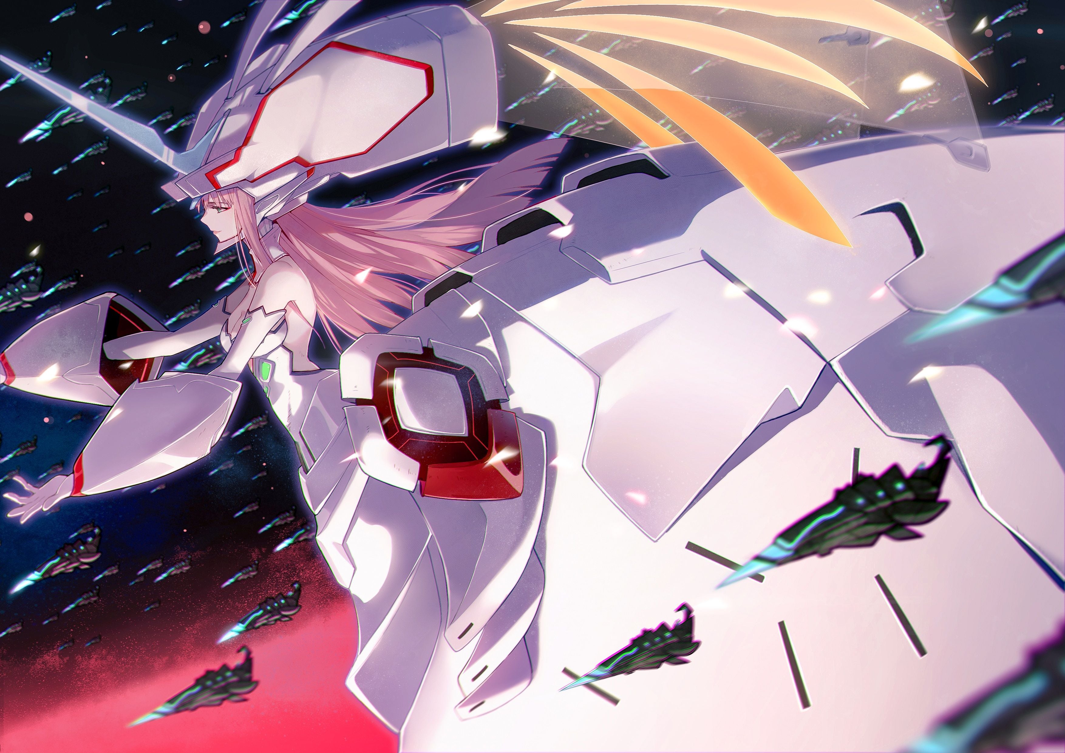 3508x2480 Darling in the FranXX Wallpaperx2480