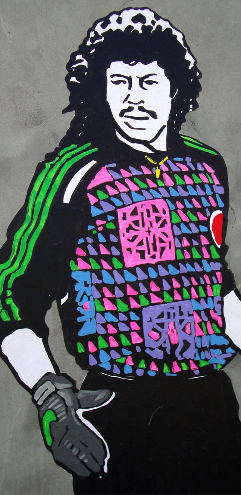 800x1644 Rene Higuita, colombia, football, goalie, goalkeeper, legend, HD phone wallpaper