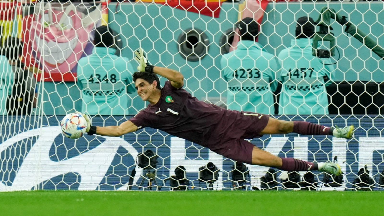 1600x900 Hero Yassine Bounou' Fans Wildly Celebrate Team's Stunning Win Over Spain
