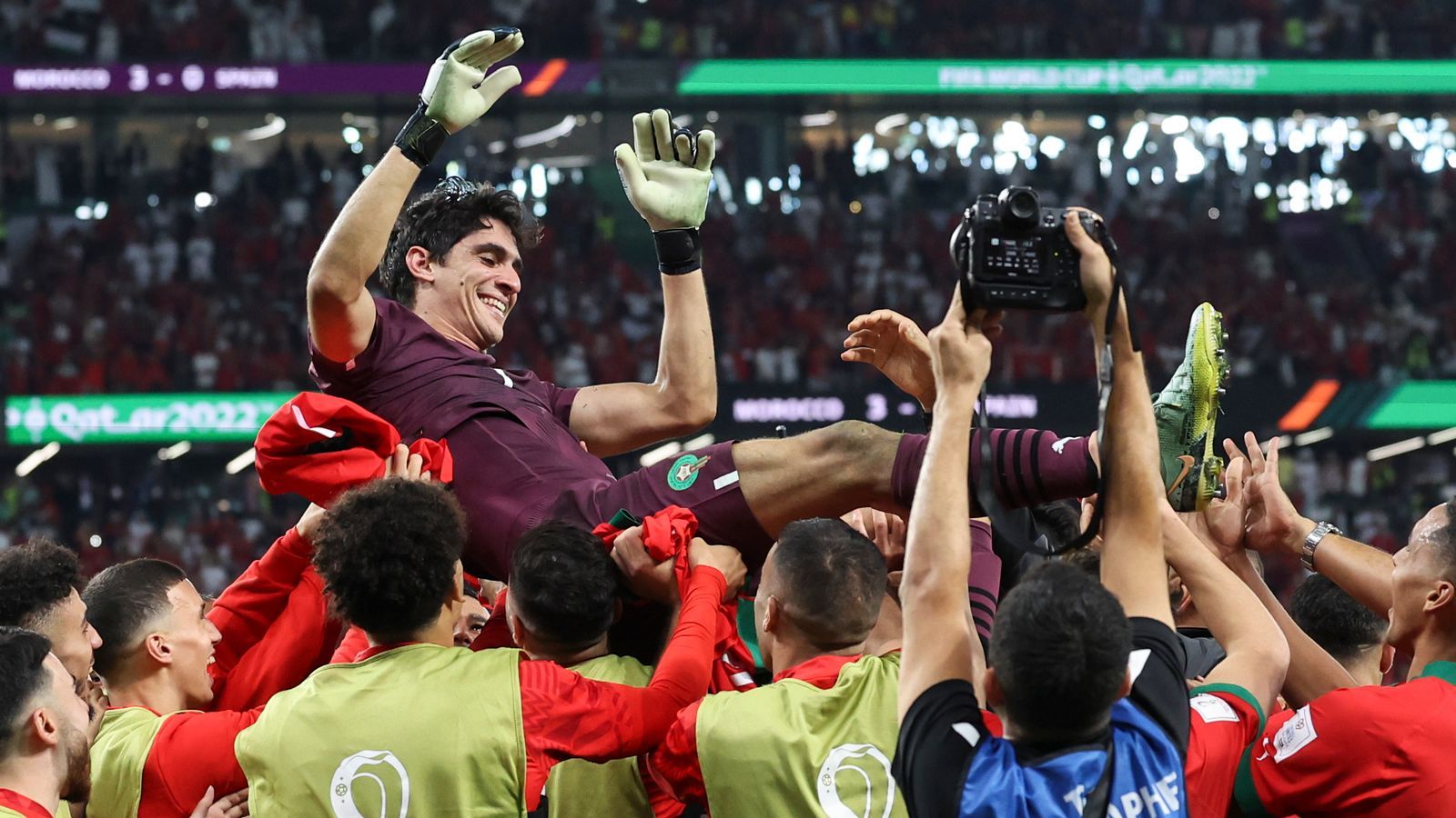 1600x900 Morocco to the Quarter Finals After Knocking Out Spain On Penalties