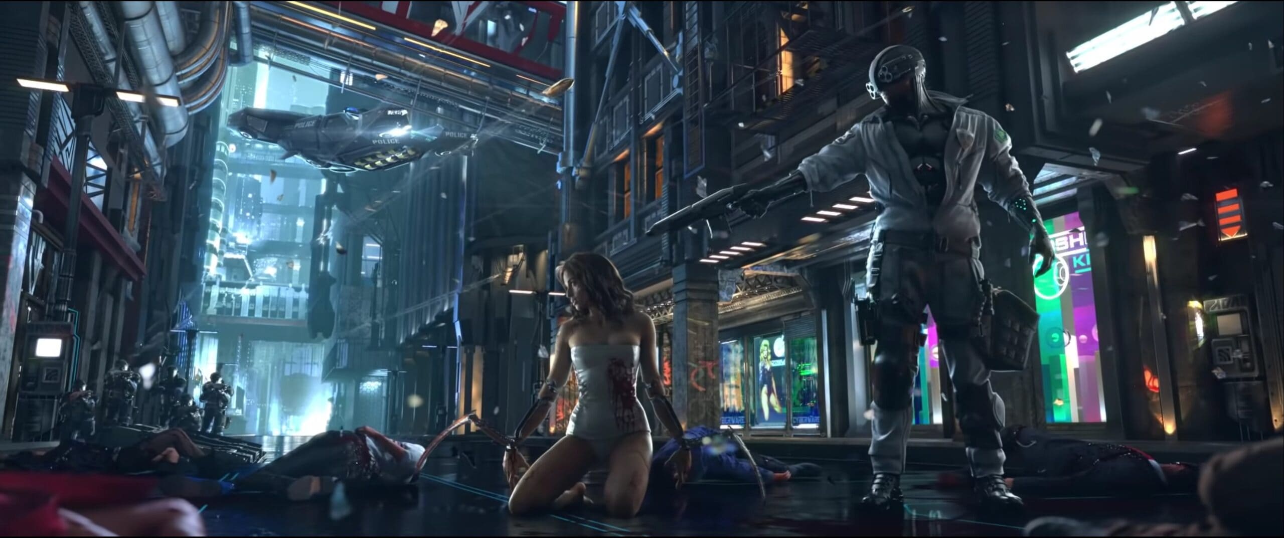 2560x1072 How to find the girl from Cyberpunk 2077's First