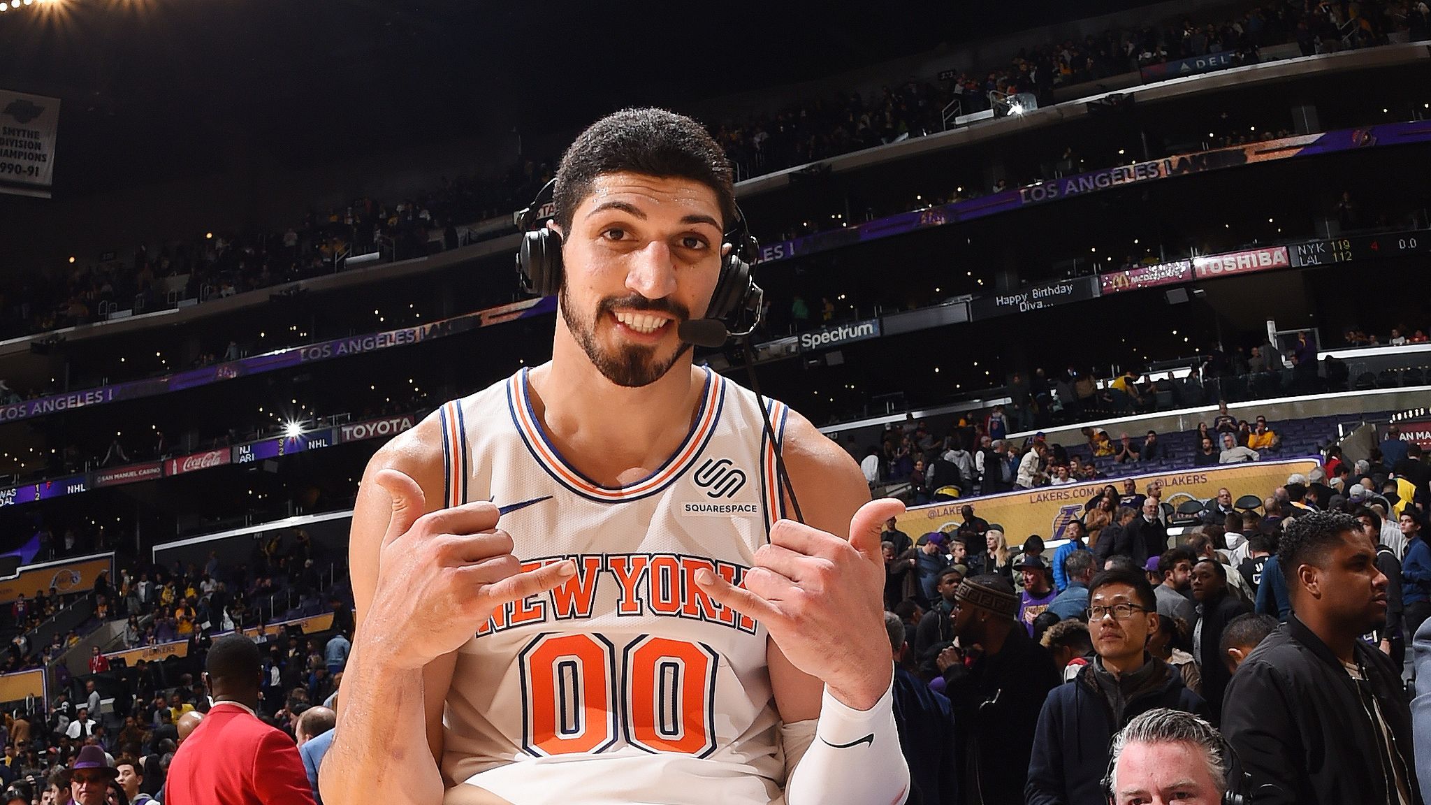 2048x1152 New York Knicks basketball star Enes Kanter to miss London trip over assassination fears