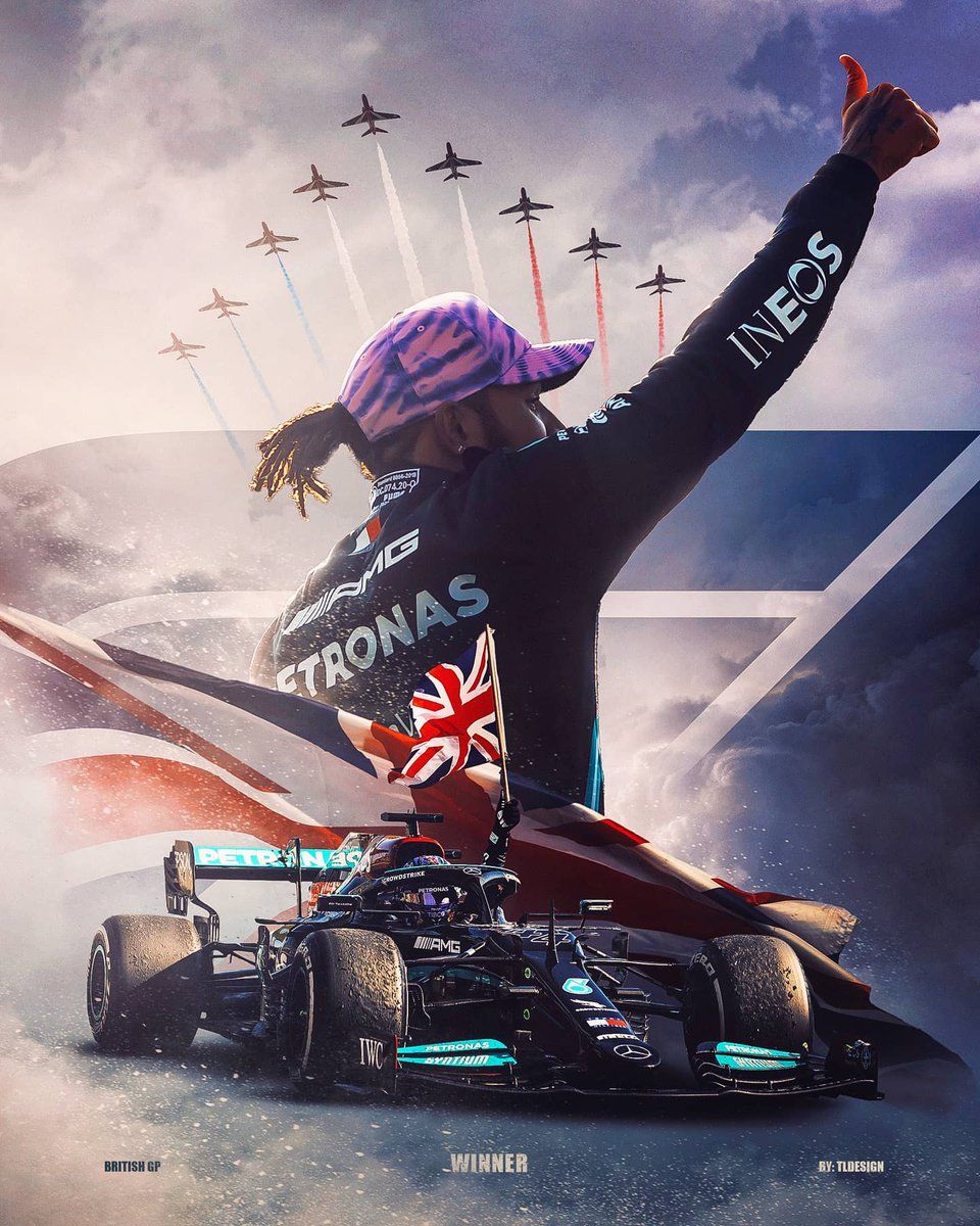 960x1200 Lewis Hamilton #BritishGP winner poster