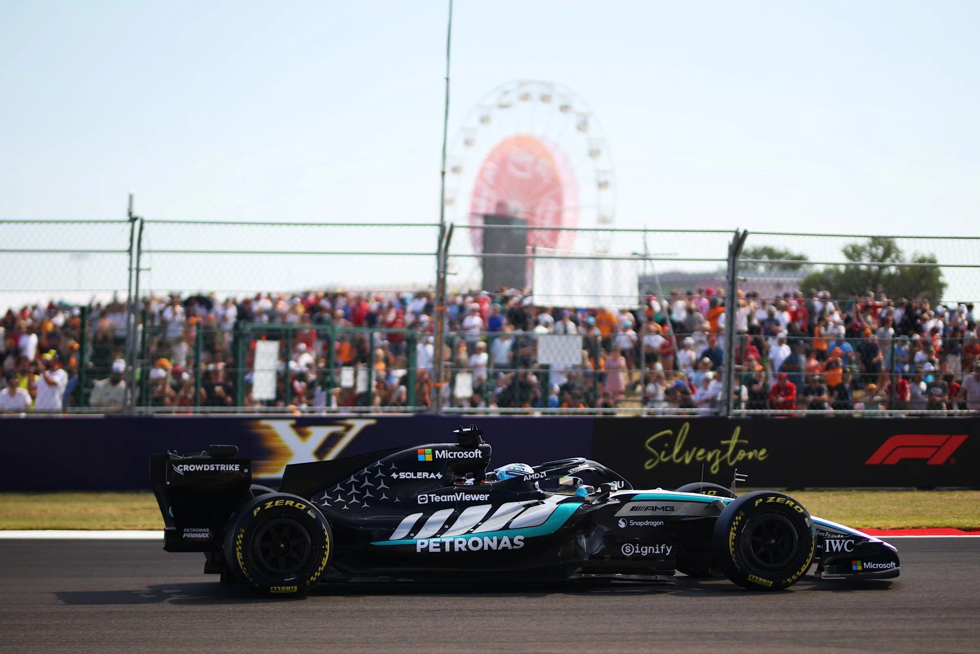 1920x1281 Hamilton Takes British GP Sprint Pole by 0.011 Seconds