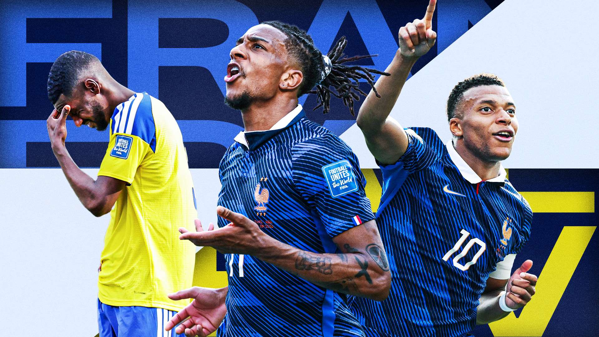 1920x1080 France player ratings vs Sweden: Michael Olise, you are a genius! Midfield masterclass propels Les Bleus into World Cup last 16 as Kylian Mbappe matches Lionel Messi. Goal.com Kenya