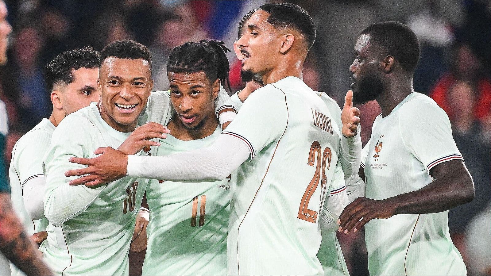 1600x900 Vodacom Soccer. News. Hat Trick Hero Micheal Olise Hands France Win Over Northern Ireland Prior To World Cup Opener