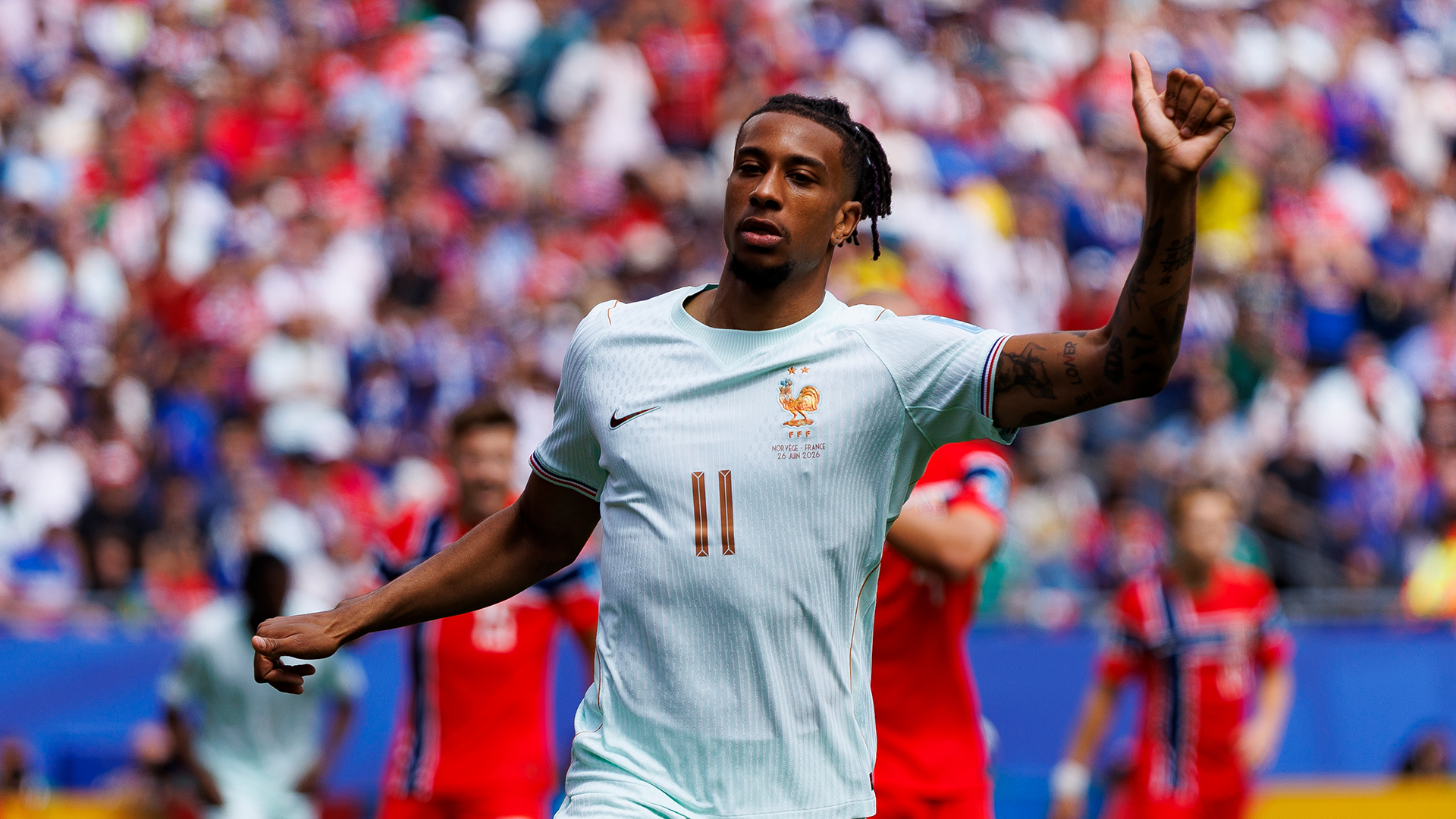 1920x1080 Olise celebrates top spot with France, whilst Jackson's Senegal progress in third