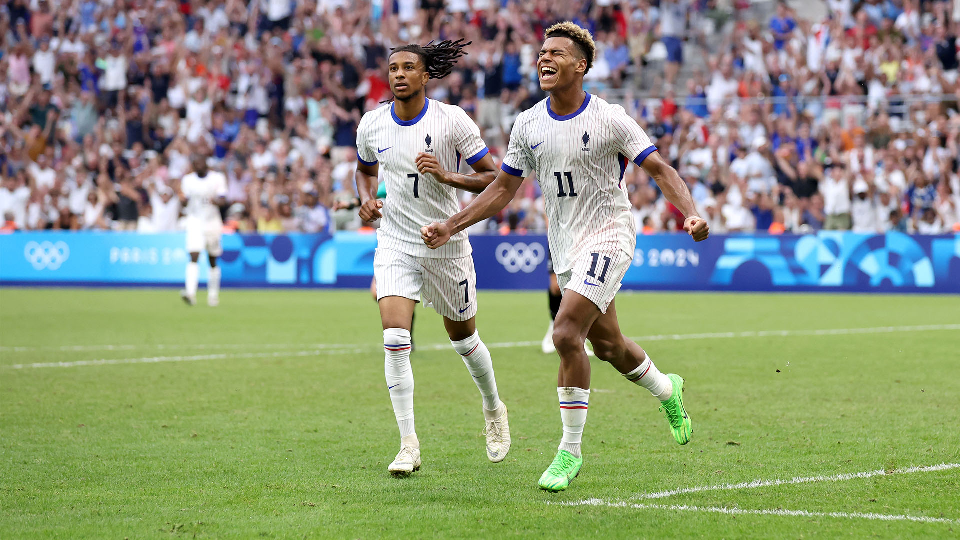 1920x1080 Group Winners: Michael Olise And France In Olympics Quarter Finals
