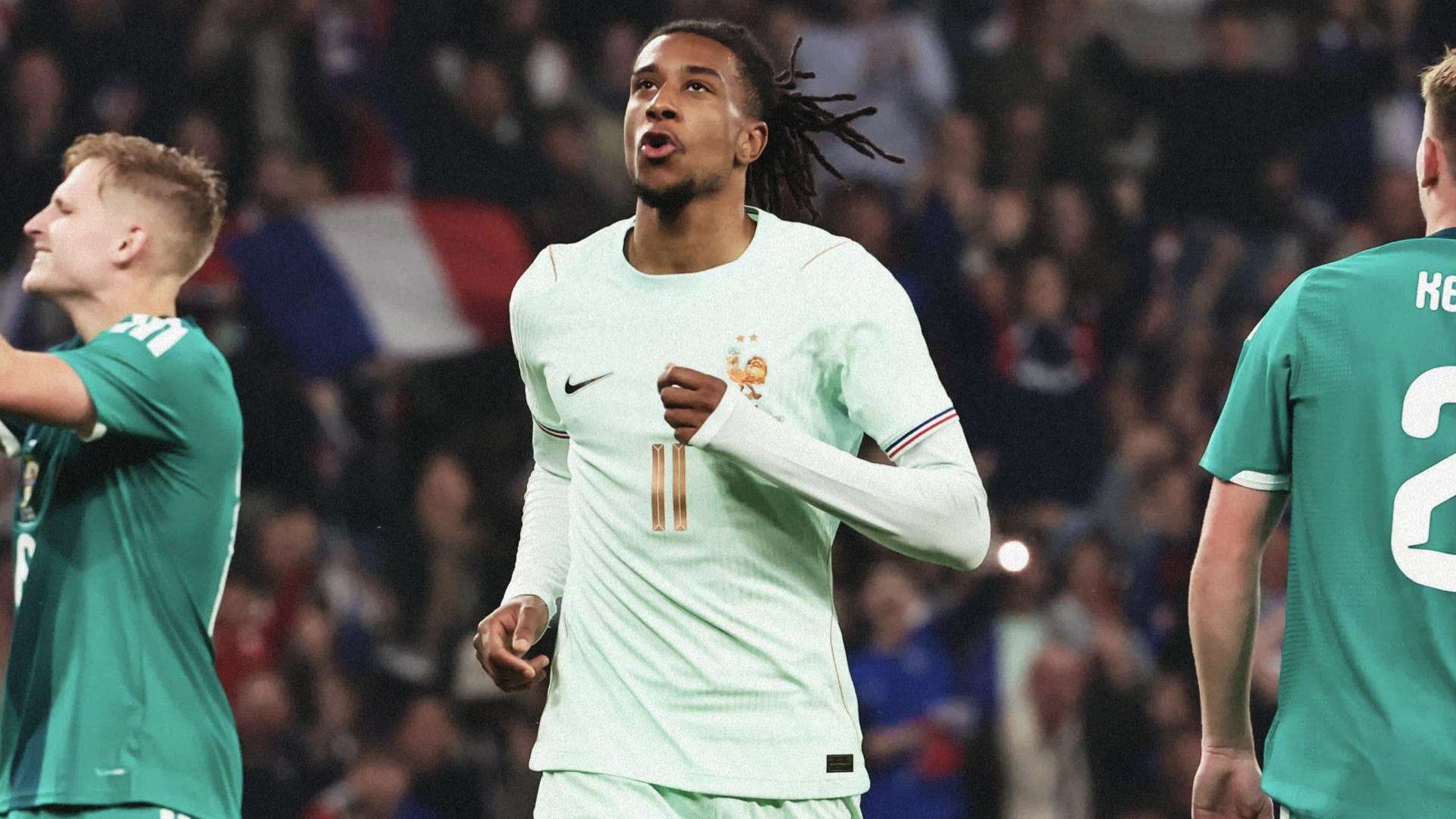 1920x1080 France Player Ratings Vs Northern Ireland: Michael Olise Is World Cup Ready! Bayern Munich Stars Bags A Hat Trick As Didier Deschamps' Men Complete Warm Ups In Style. Goal.com US