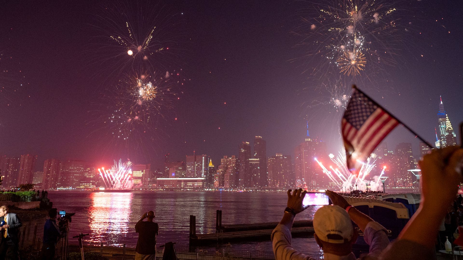 1920x1080 Photos: Americans celebrate Fourth of July after 2020 pandemic cancelations