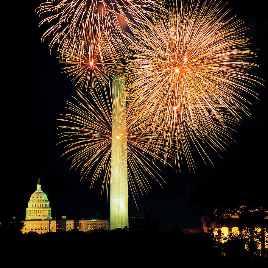 900x900 Fourth Of July Fireworks, Washington Dc