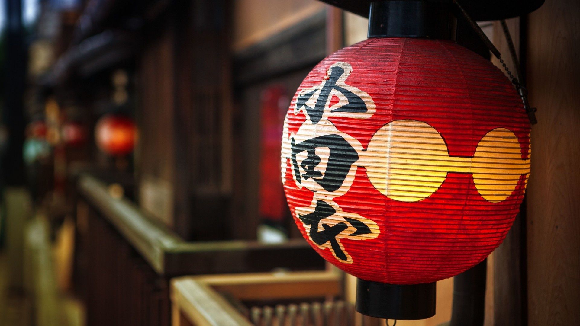 1920x1080 Wallpaper light, wallpaper, lamp, Japanese latern for mobile and desktop, section разное, resolution 1920x1080