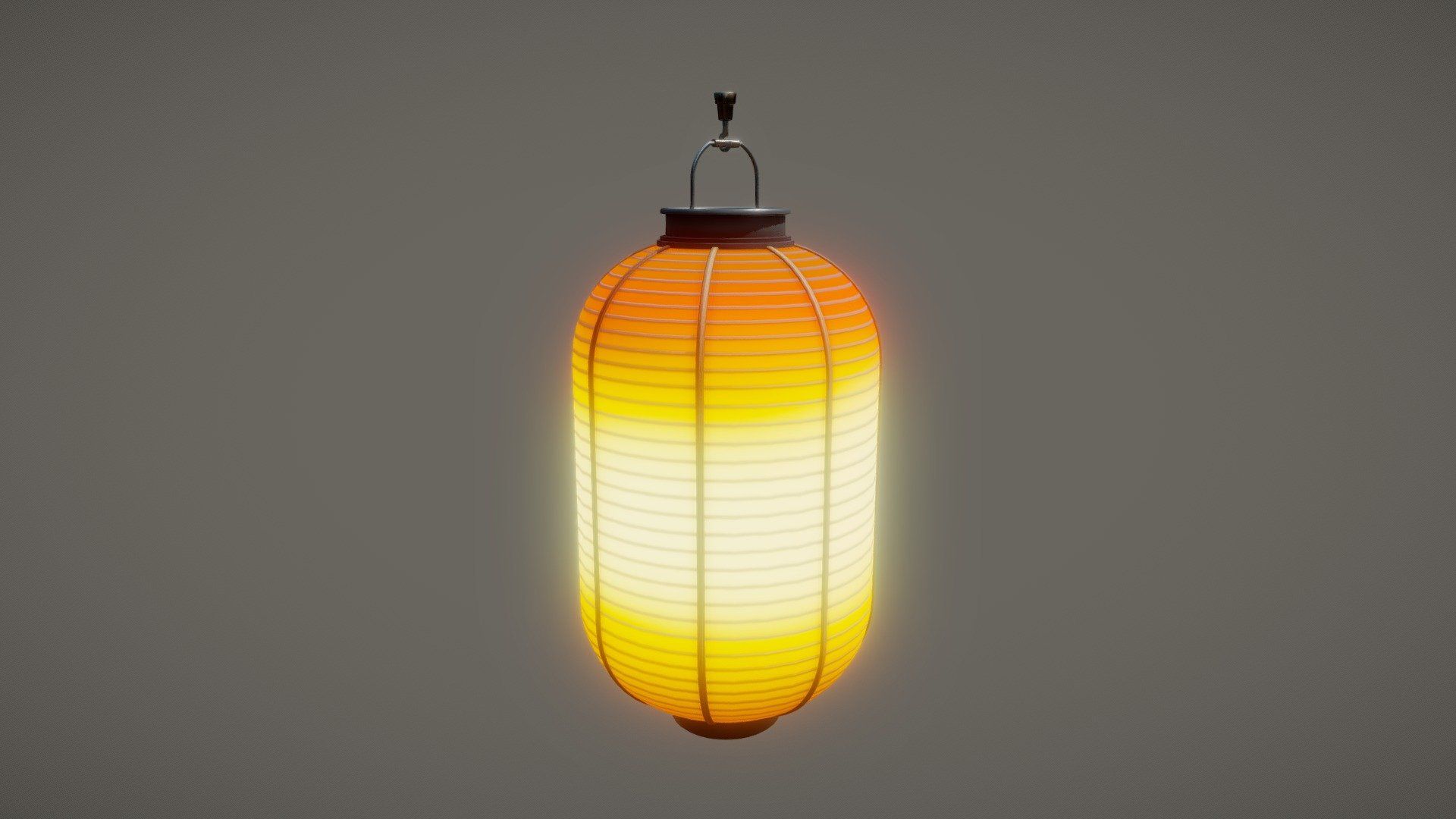 1920x1080 Japanese Lamp / Chōchin model by Juan Milanese [f6c153f]