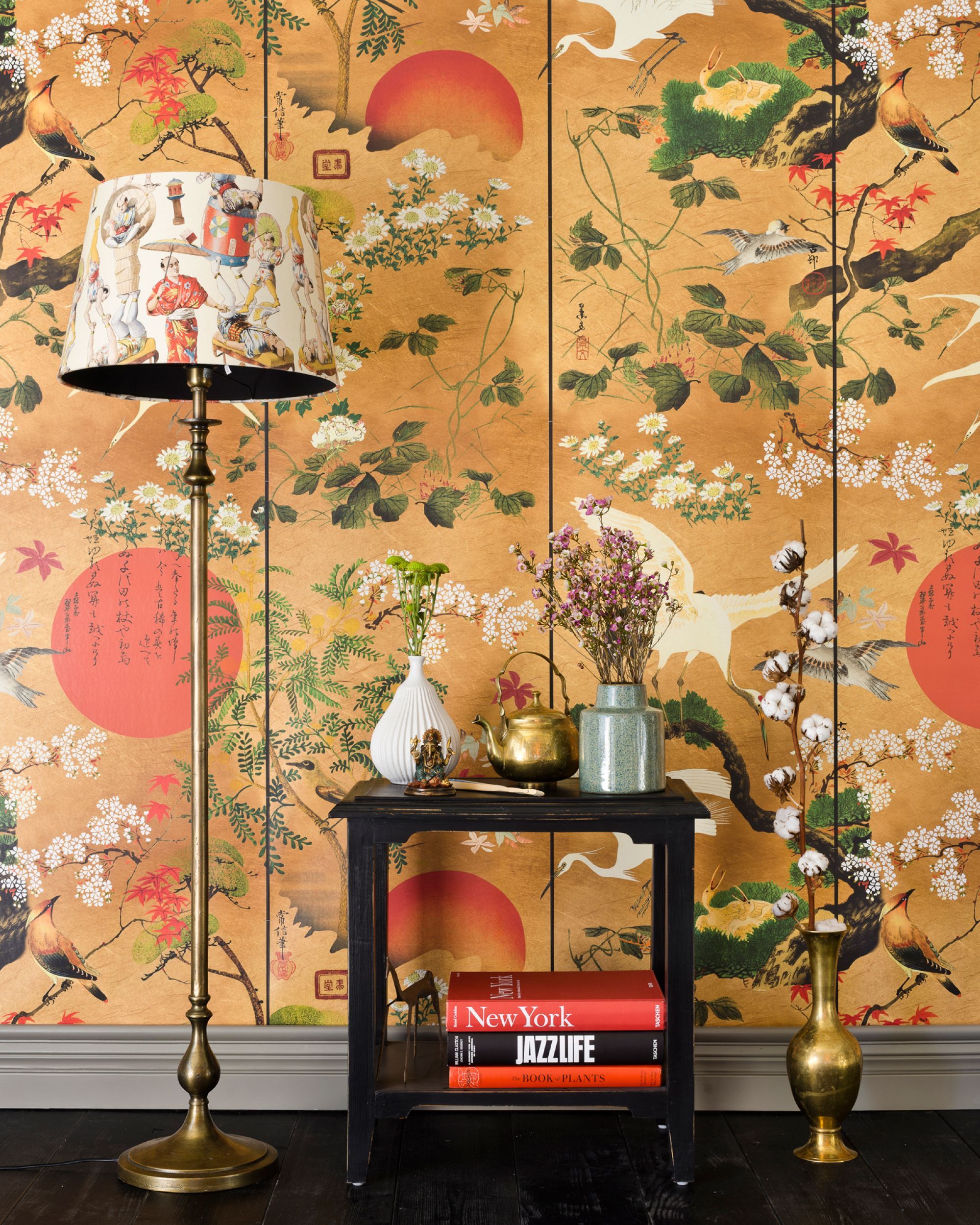 2000x2500 BYOBU Standard Wallpaper MINDTHEGAP Gold Eclectic Asian