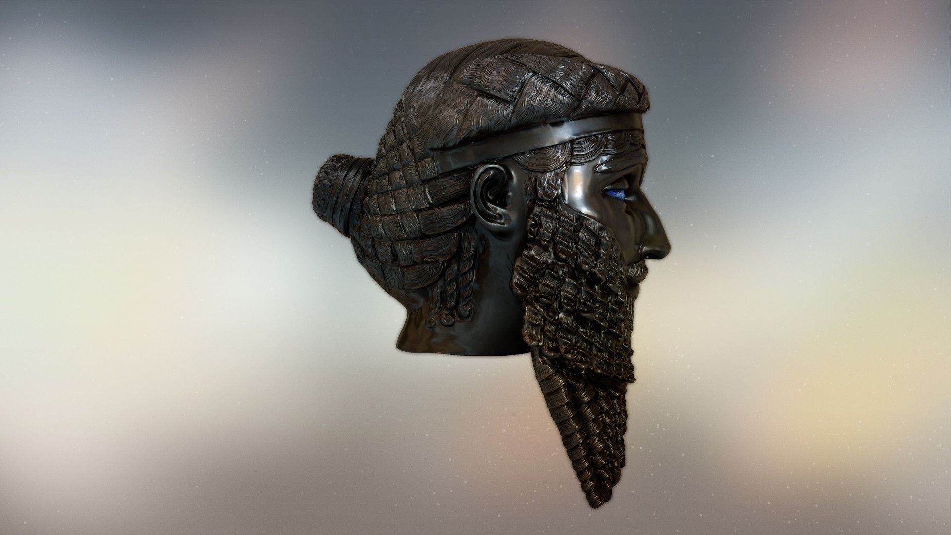 1920x1080 Daniel Gaucher of Akkad bust restoration