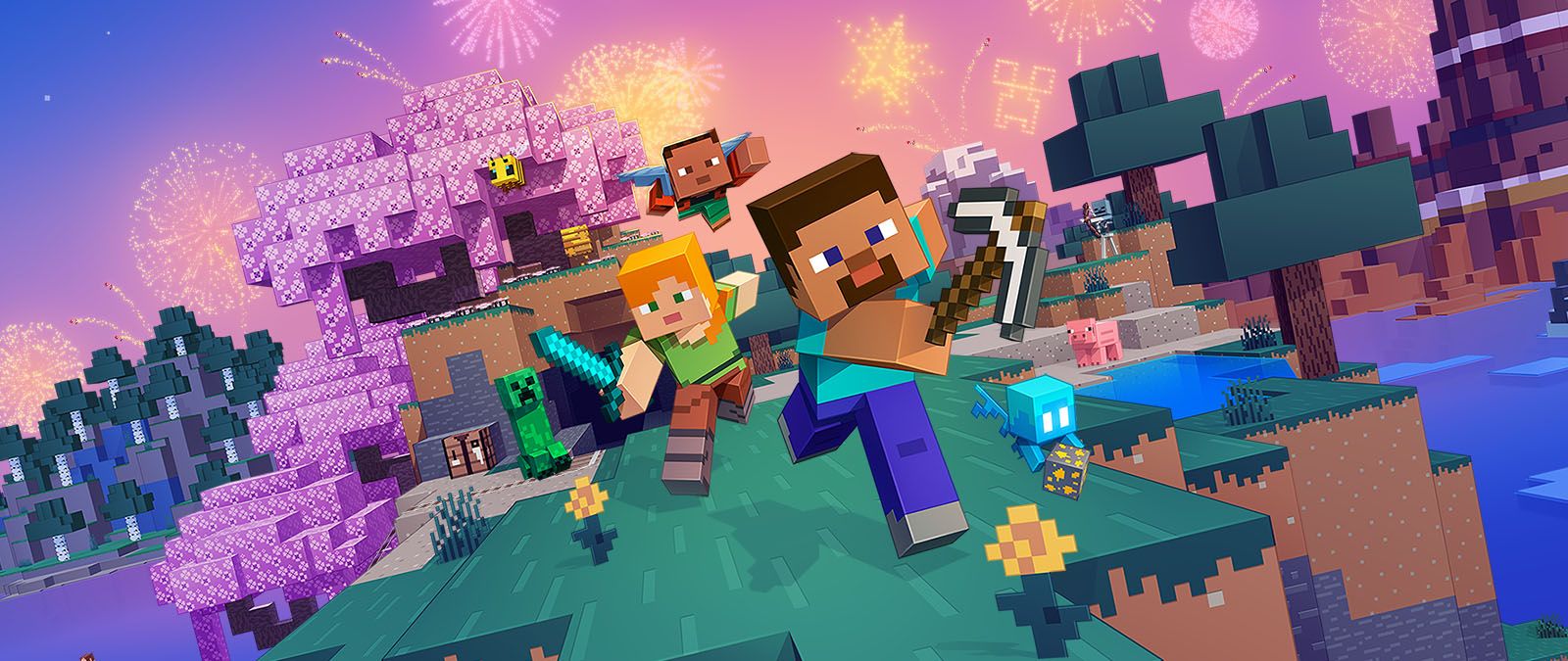 1600x675 Minecraft: Play with Game Pass