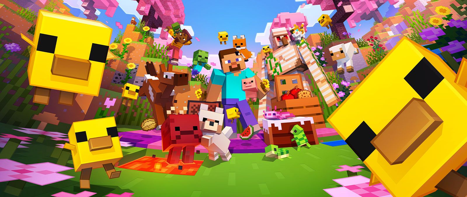 1600x675 Minecraft: Play with Game Pass