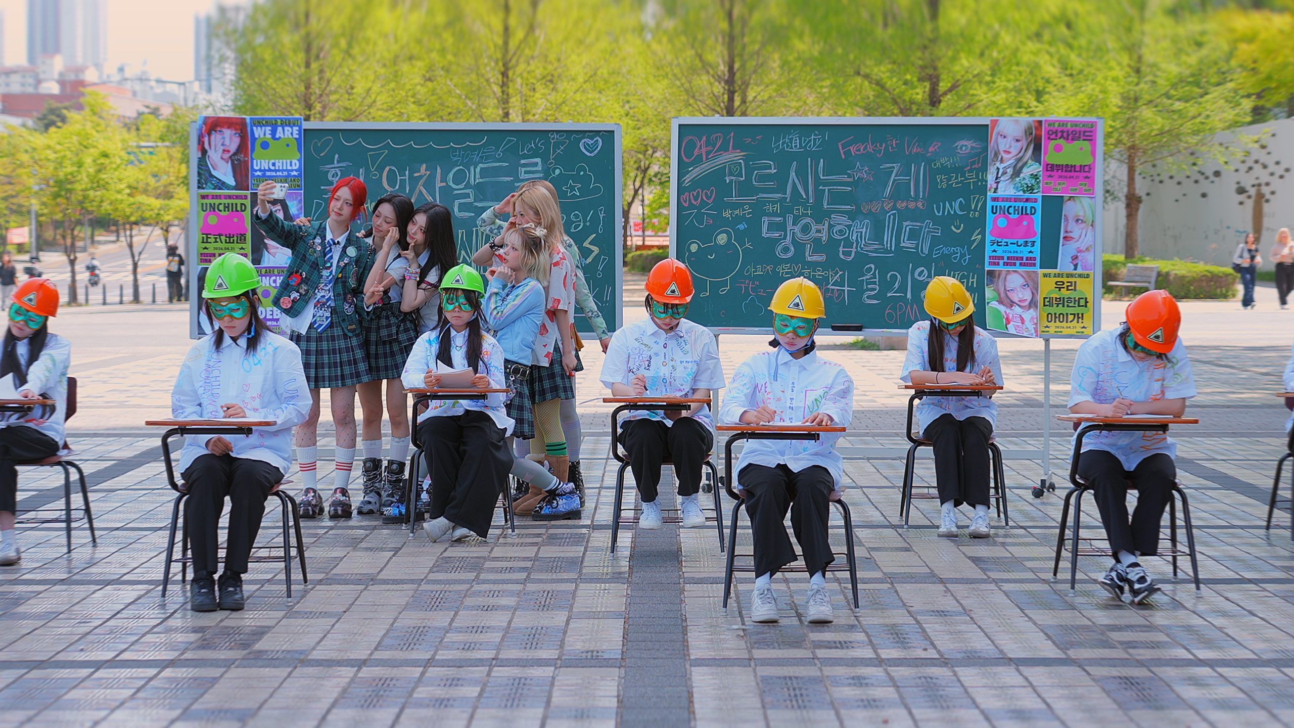 2560x1440 UNCHILD Makes A Striking Impression With Unconventional Promotions, From Exhibition Style Performance To Street Campaigns Up Ent