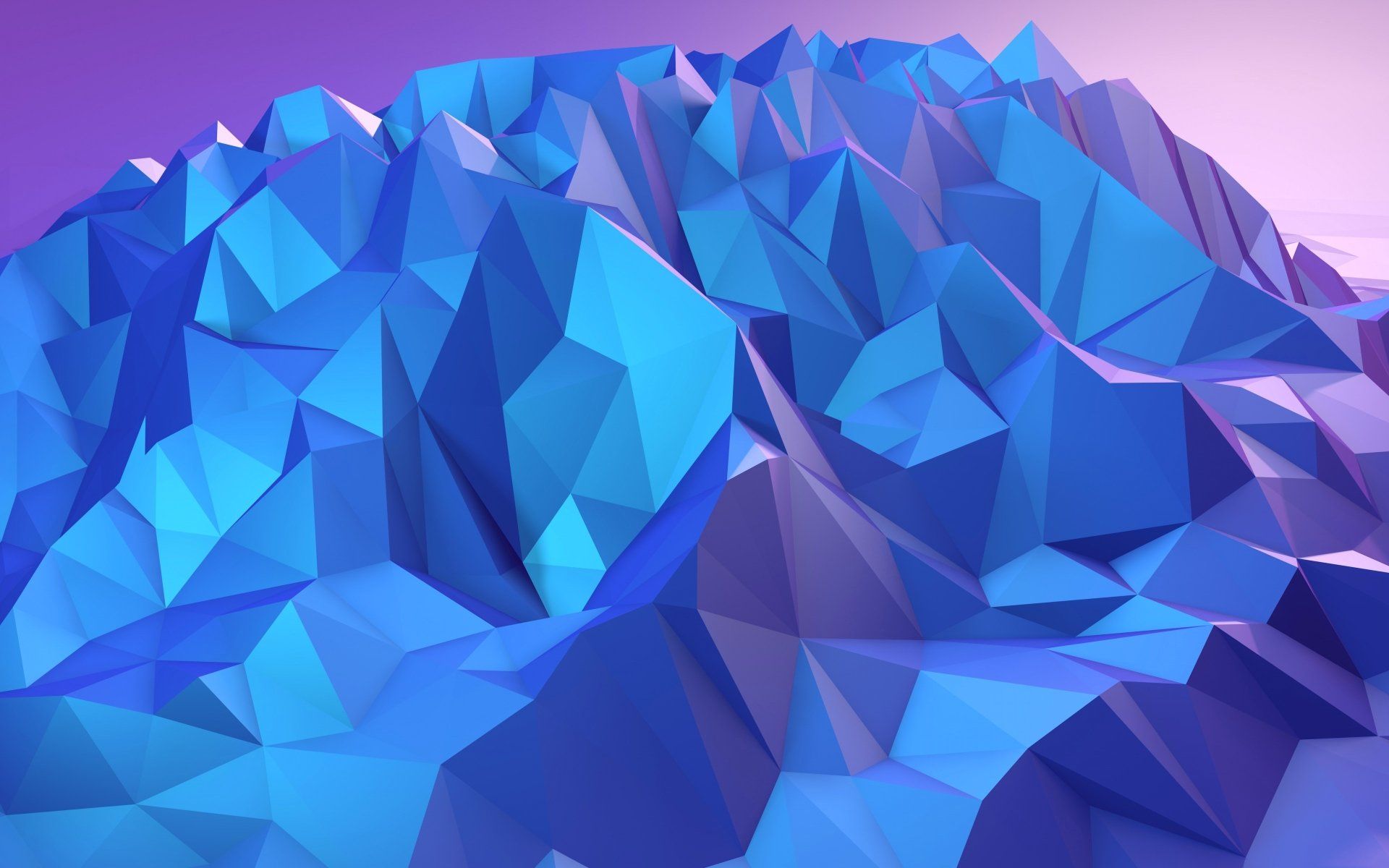 1920x1200 Apex Facets: 4K Low Poly Geometric Wallpaperx2400