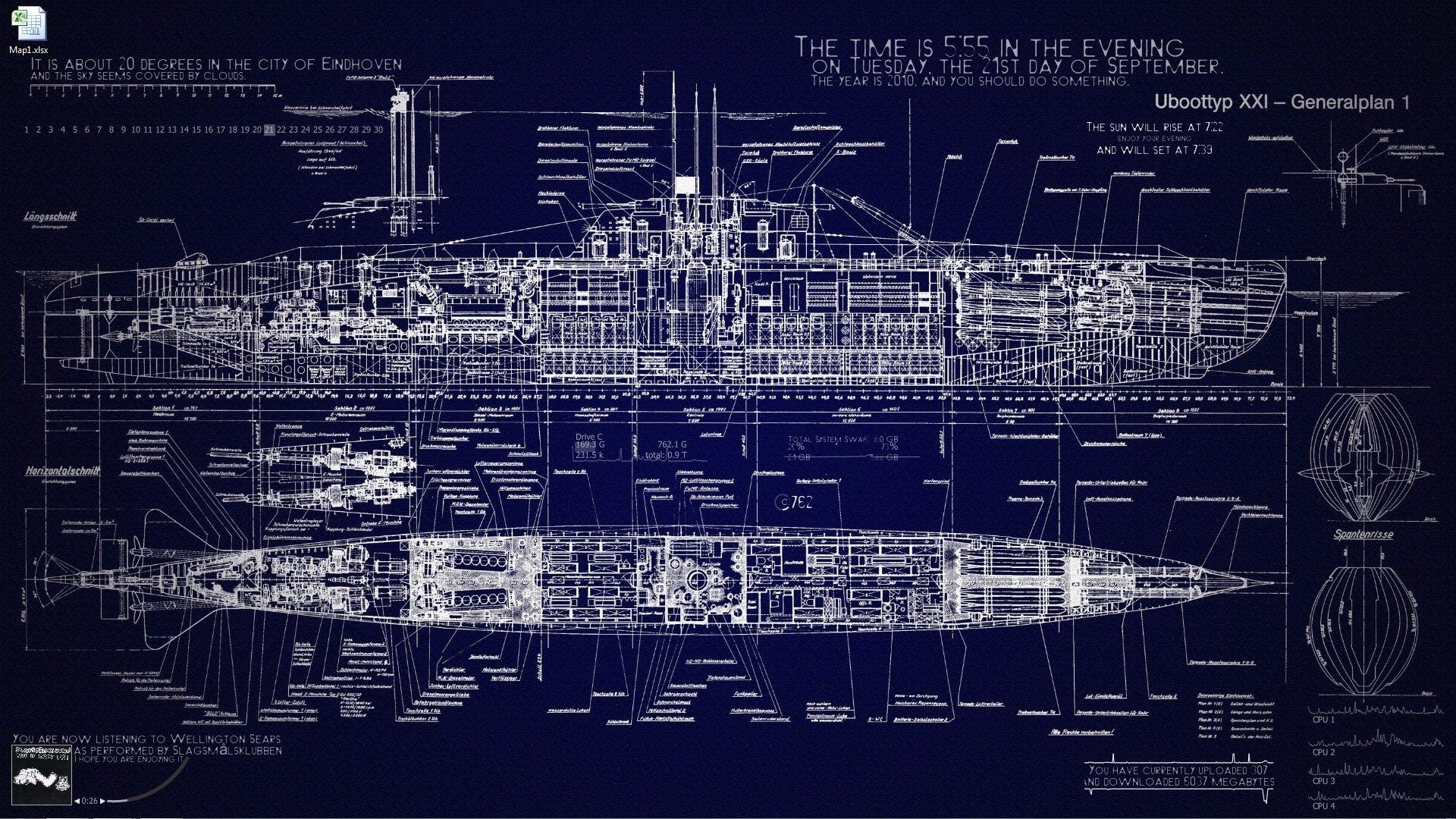 1920x1080 Marine Engineering Wallpaper