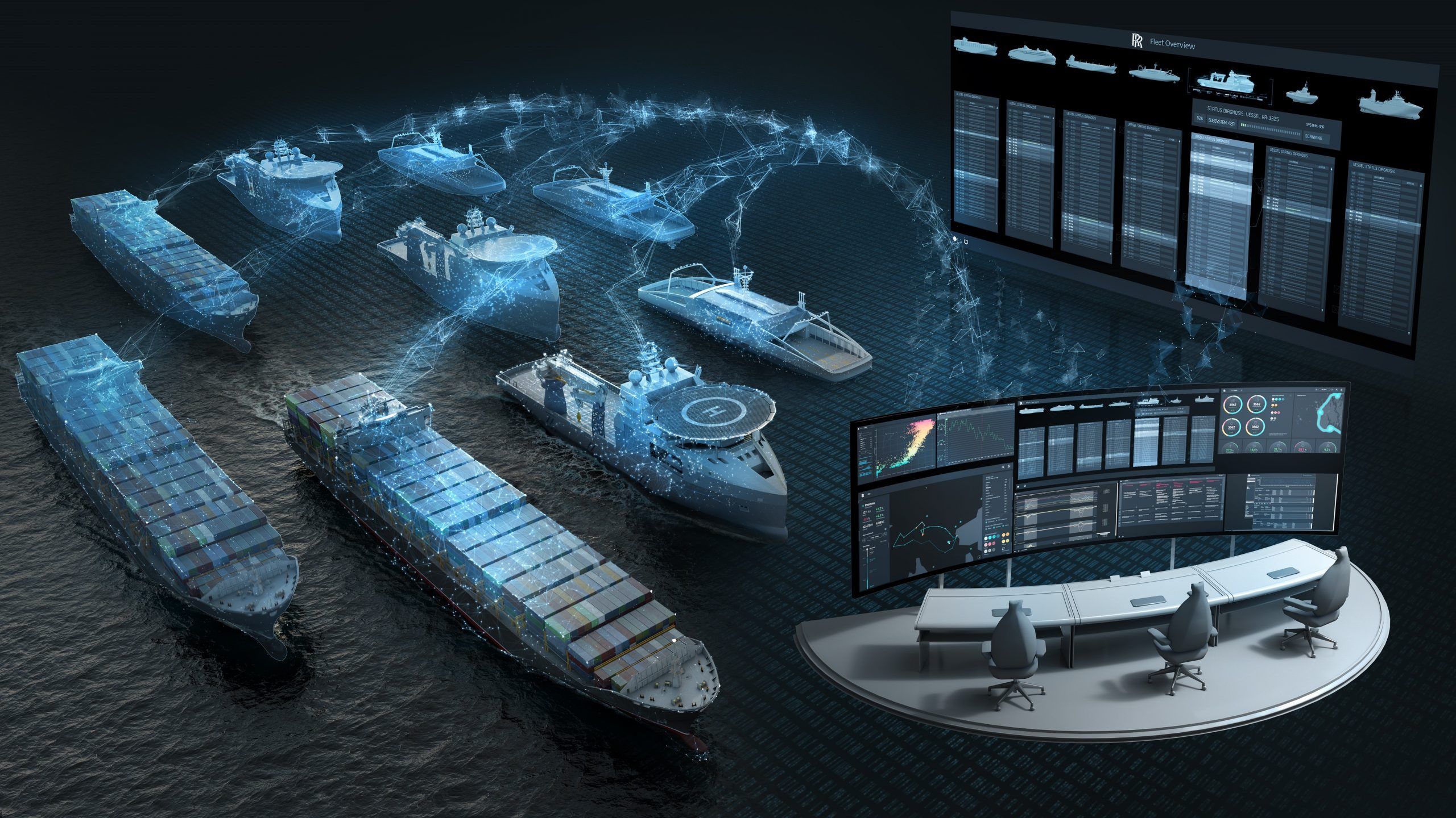 2560x1440 A superyacht optimized with artificial intelligence in every system