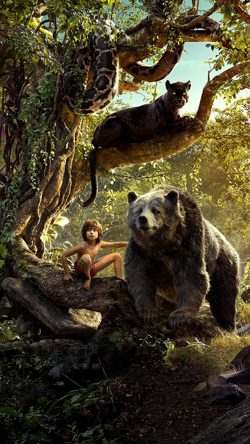 800x1422 HD the jungle book boys wallpaper